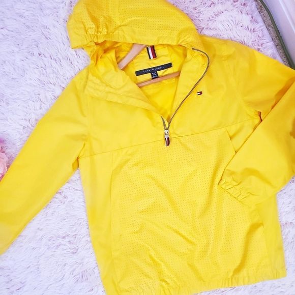 NWOT Tommy Hilfiger Quarter Zip Breezy Active Jacket Windbreaker - Picture 2 of 5